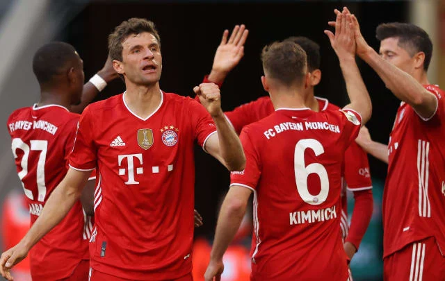 Bayern Munich 6-0 Borussia Monchengladbach: Participant rating