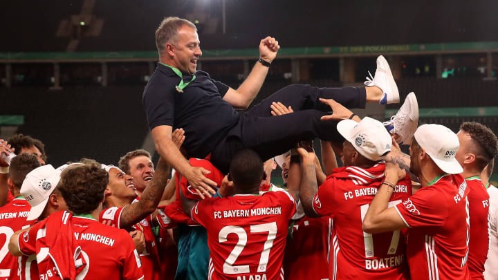 Bayern Munich was named Bundesliga champions for the ninth season in a row