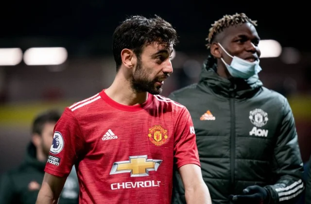 Bruno Fernandes Oo Manchester United U Sheegay In Ay Labadan Ciyaartoy