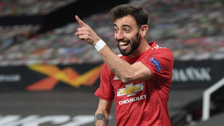 Bruno Fernandes was named Manchester United’s fan of the yr