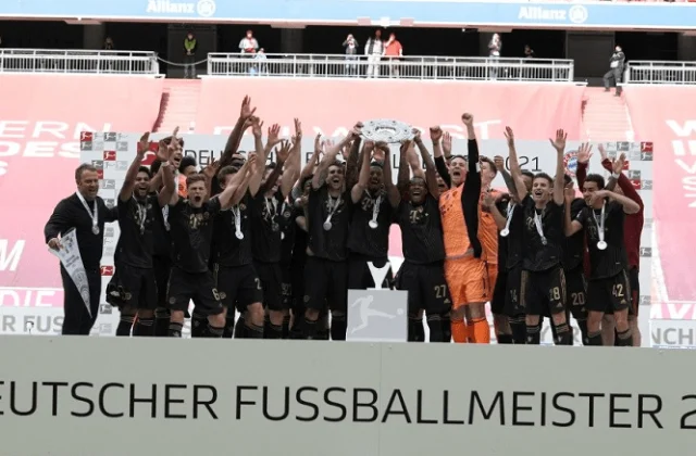CHAMPIONS!!! Bayern Munich Oo Ku Guuleysatay Horyaalka Bundesliga Iyo