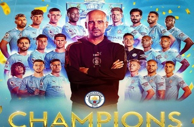 CHAMPIONS: Manchester Metropolis Oo Ku Guuleysatay Horyaalka Premier League