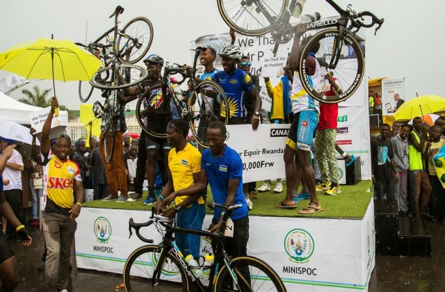 Biking, an actual nationwide sport in Rwanda