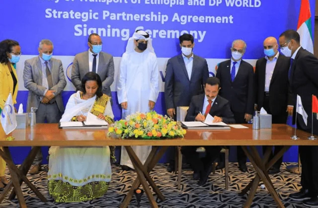 DP World iyo Itoobiya ayaa kala saxiixday heshiis lagu dhisayo wadada isku xirta Berbera iyo Wajaale – Axadle