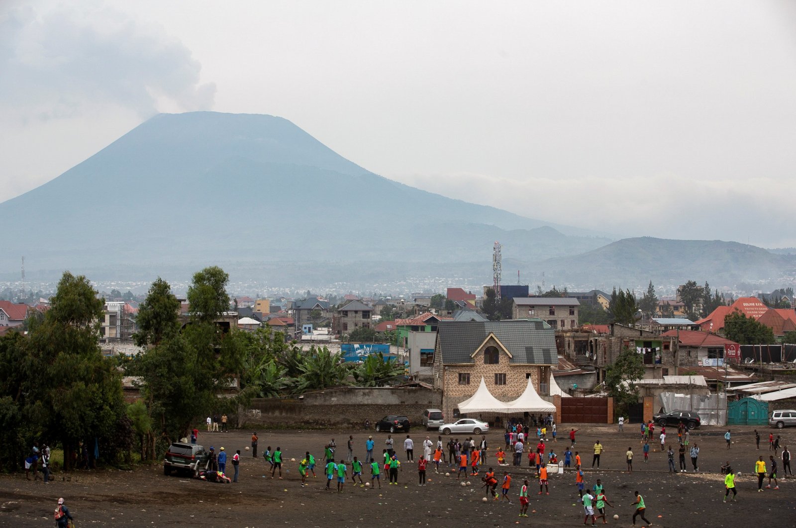 DR Congo's volcano Nyiragongo erupts and erupts