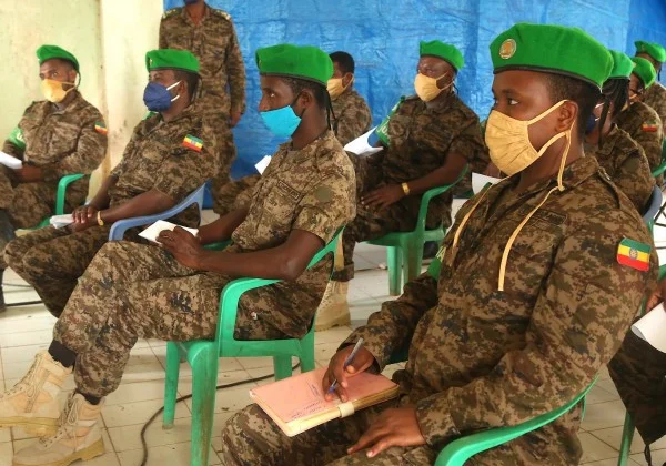 Ethiopian troops are coaching for civilian safety in Somalia