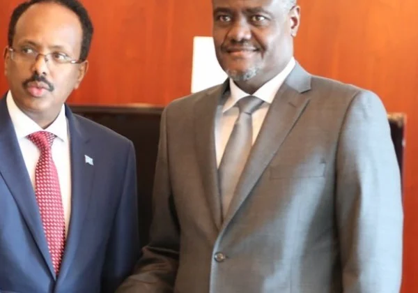 Farmajo meets AU chief after rejecting Mahama’s appointment in