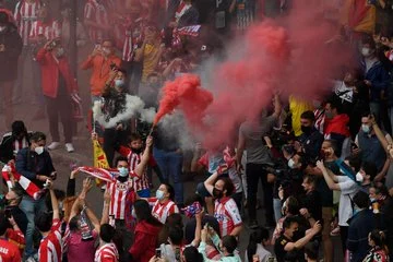 GEERI Ka Dhacday Xafladii Dabaaldega Atletico Madrid Ee Xalay &