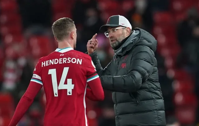 Jordan Henderson harm: Jurgen Klopp gives replace