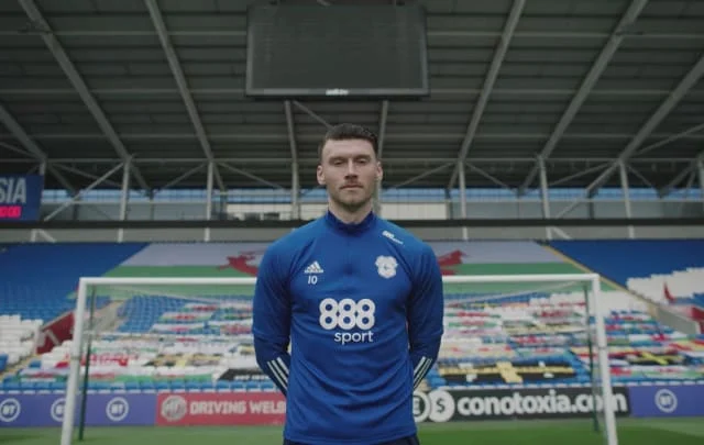 Kieffer Moore scores in Baku earlier than returning to Azerbaijan for the 2020 European Championships