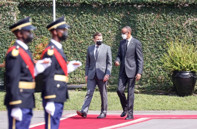 Macron visits Kigali to restore ties between Rwanda and France