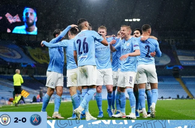 Man Metropolis Oo Iska Xaadirsay Finalka Champion-ka , PSG Ayay Reebeen