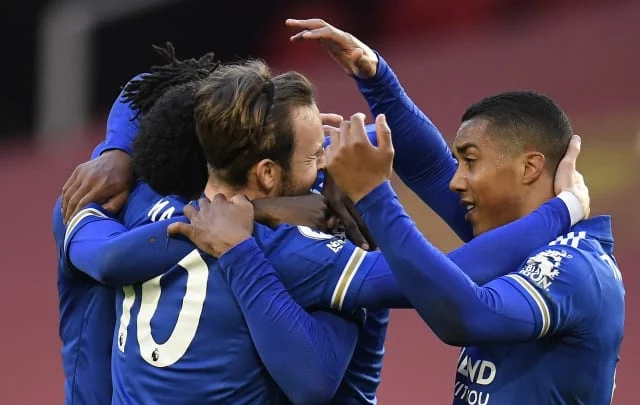 Man Utd 1-2 Leicester: Foxes deal with the strain