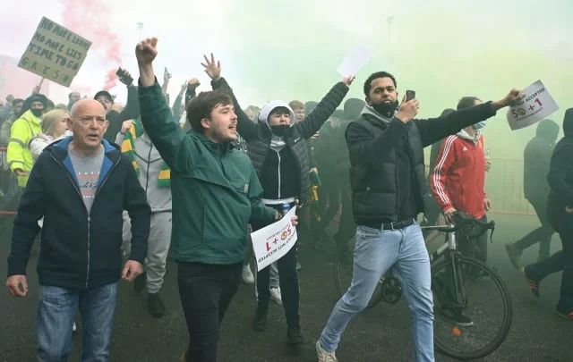 Man Utd is dealing with investigation into failure to comprise Glazer protest