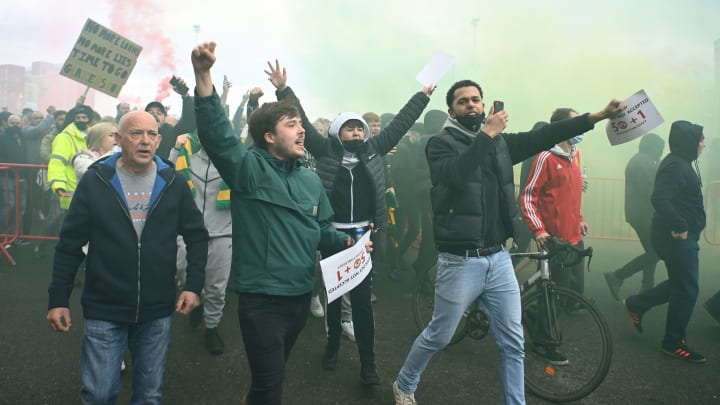 Man Utd is dealing with investigation into failure to comprise Glazer protest