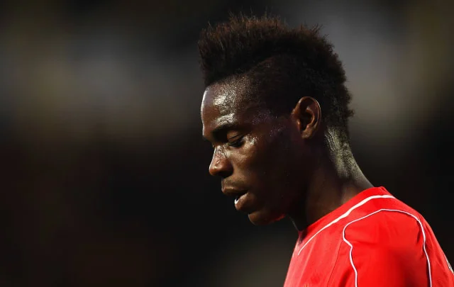 Mario Balotelli used to make his personal objectives in coaching when he was in a unhealthy temper