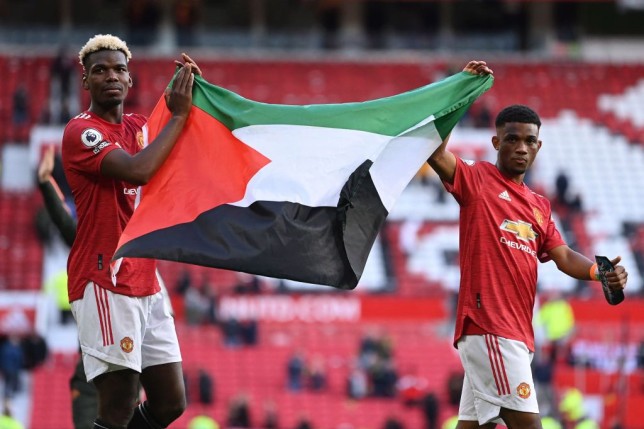 Muslimiinta Manchester United Ee Paul Pogba Iyo Amad Diallo Oo Garab