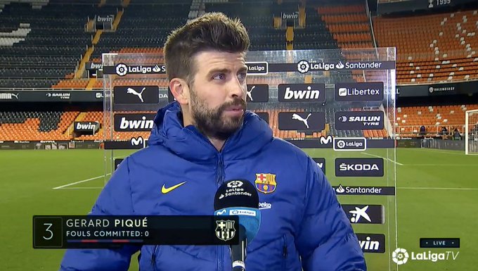 “Waxaan Rajaynayaa…..” – Gerard Pique Oo Ka Hadlay Haddii Uu Doonayo