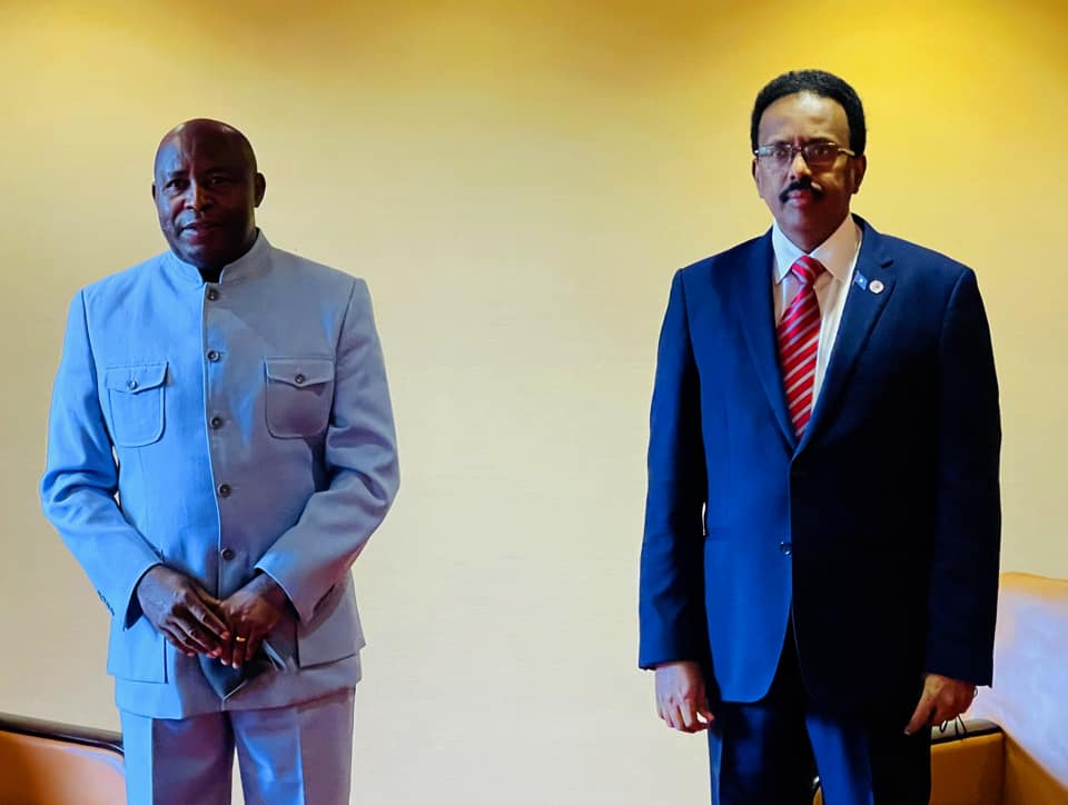 Muxuu Farmaajo kala hadlay Madaxweynaha Burundi?  – Axadle