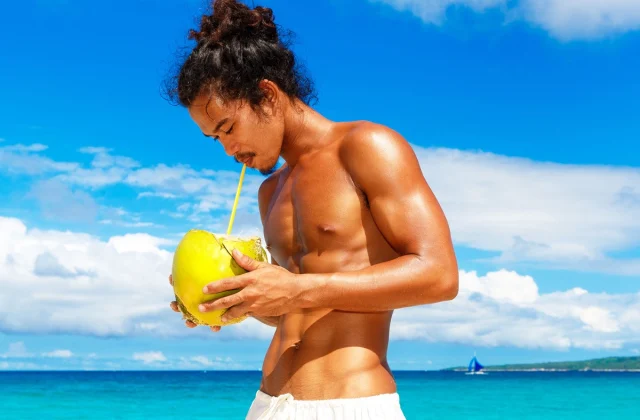 One Major Side Effect of Drinking Coconut Water, According To