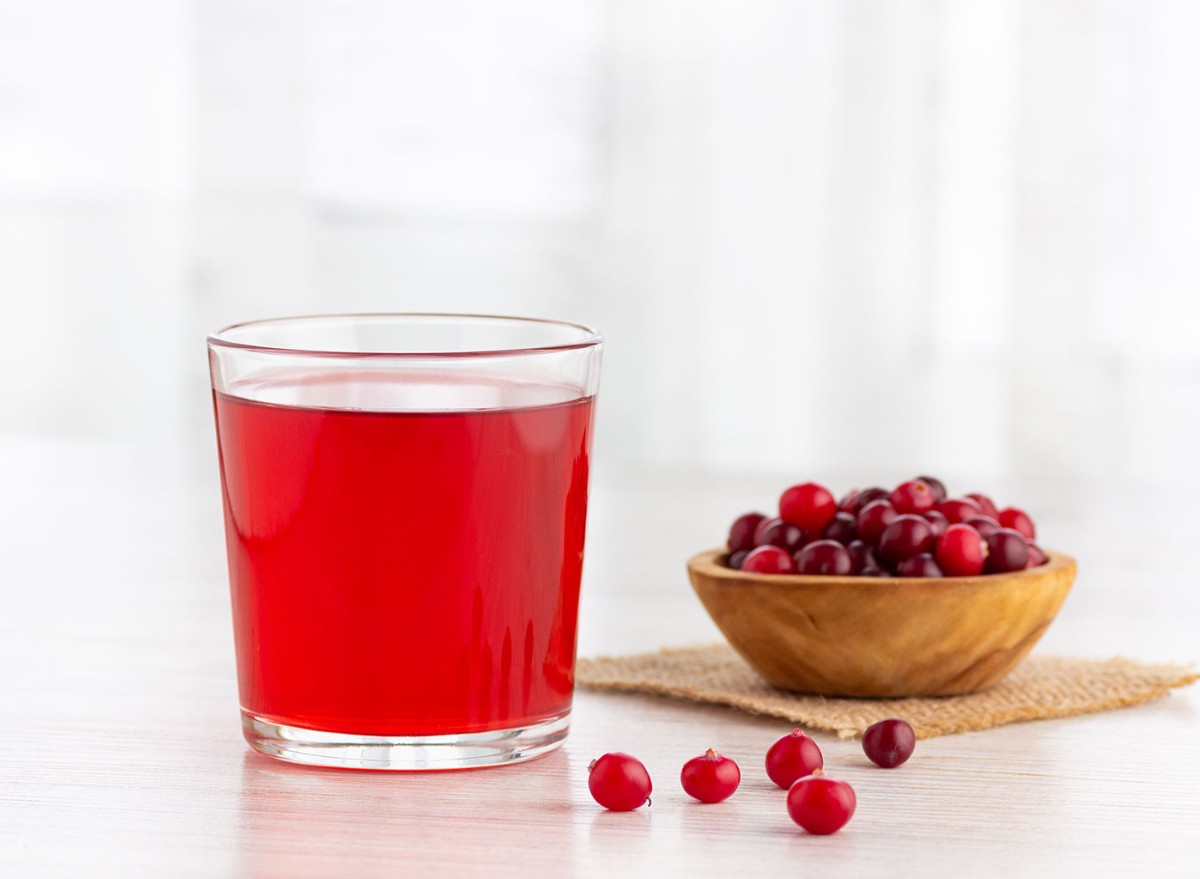 One Stunning Impact of Ingesting Cranberry Juice, New Research Says