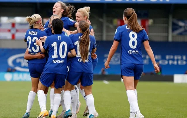 Participant ranking as Blues bookstall within the Champions League closing