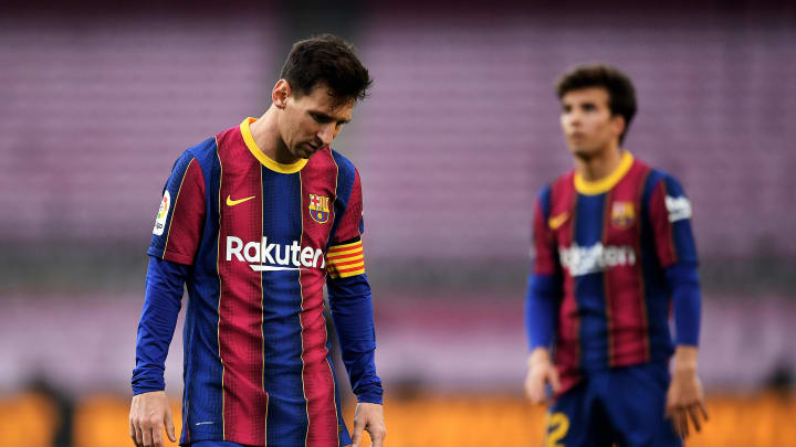 Participant score when Blaugrana bends out of the title