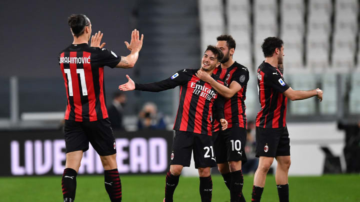 Participant ranking when Juventus lose 3-0 in opposition to Milan in Turin