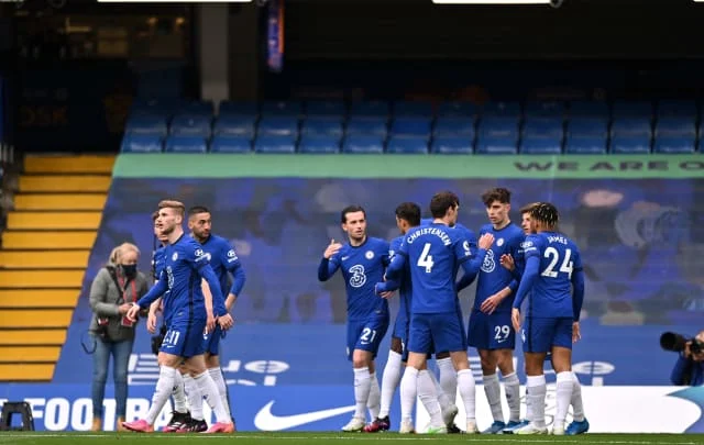 Participant score when the Blues defeat their rivals in west London