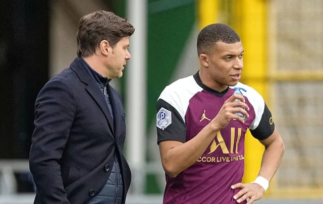 Pochettino insists that Mbappe is blissful