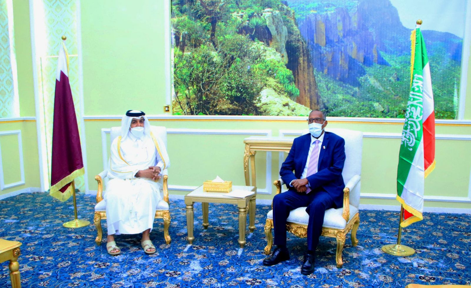 Qatar oo ku boorisay Muuse Biixi inuu dhexdhexaadiyo DF iyo Somaliland + Jawaabtiisa – Axadle