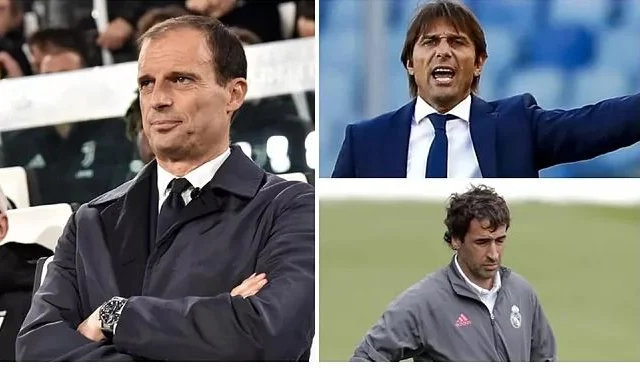 Raul Oo La Garbiyey & Midka Horreeya Allegri Iyo Conte Ee Real Madrid
