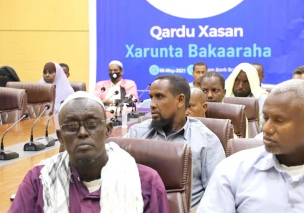 Salaam Somali Financial institution affords free microfinance [Kaaliye] to small