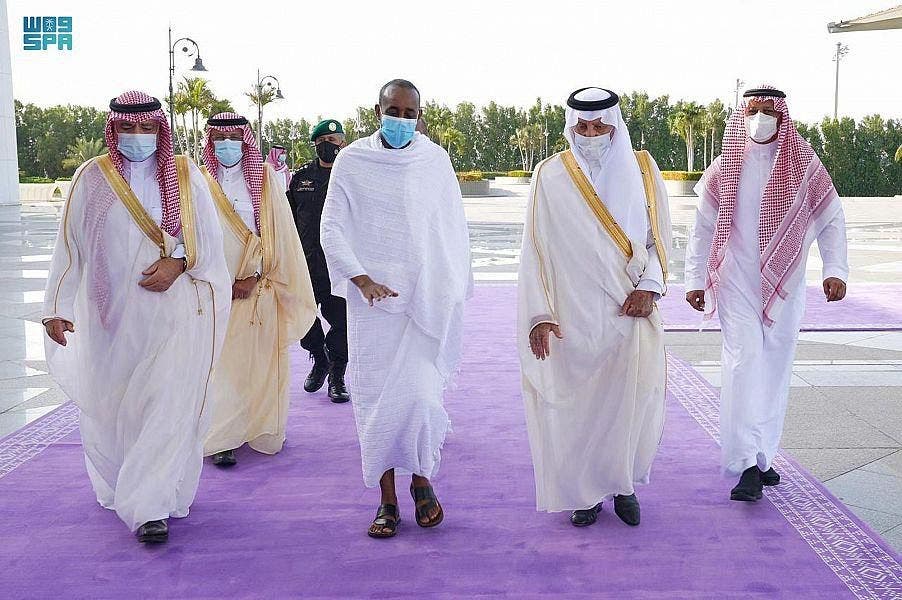 Sawirro: Rooble oo gaaray Jeddah + Ujeedada qarsoon ee safarkiisa – Axadle