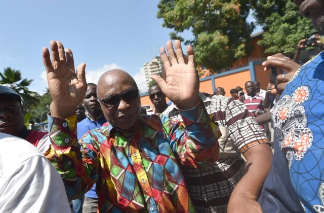 Secretary-General of the pro-Gbagbo FPI received by