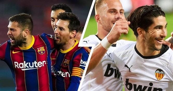 Shaxda Rasmiga Ah Ee Kulanka Valencia vs Barcelona – Yaa Kusoo