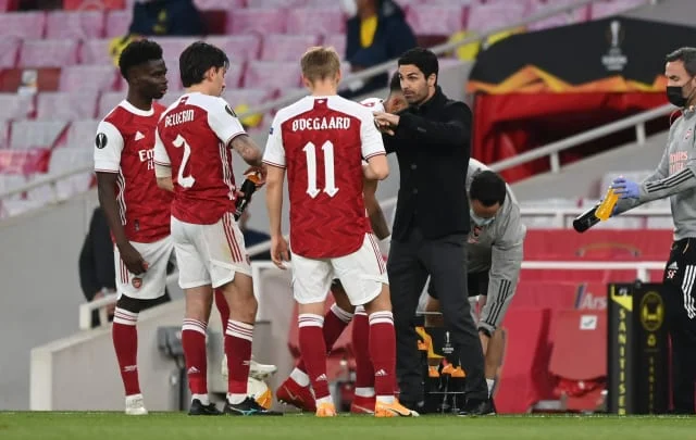 The Arsenal line-up that may begin towards West Brom