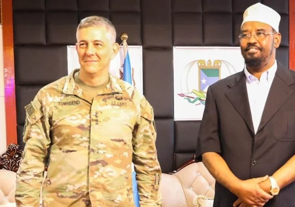 The U.S. Military Basic is visiting Somalia and Djibouti