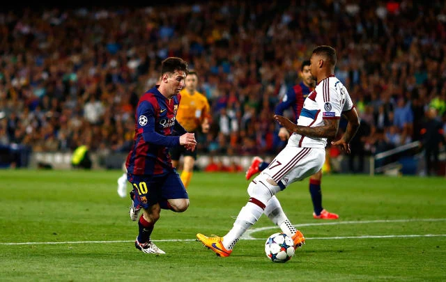 The magic of Lionel Messi that left Jerome Boateng on his again