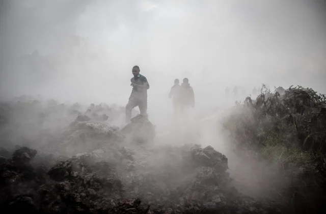 Toxic fumes from DR Congo’s Nyiragongo eruption