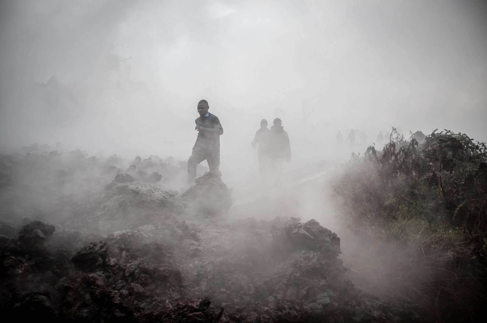 Toxic fumes from DR Congo's Nyiragongo eruption