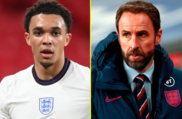 Trent Alexander-Arnold Oo Laga Reebay Xulka Qaranka England Ee