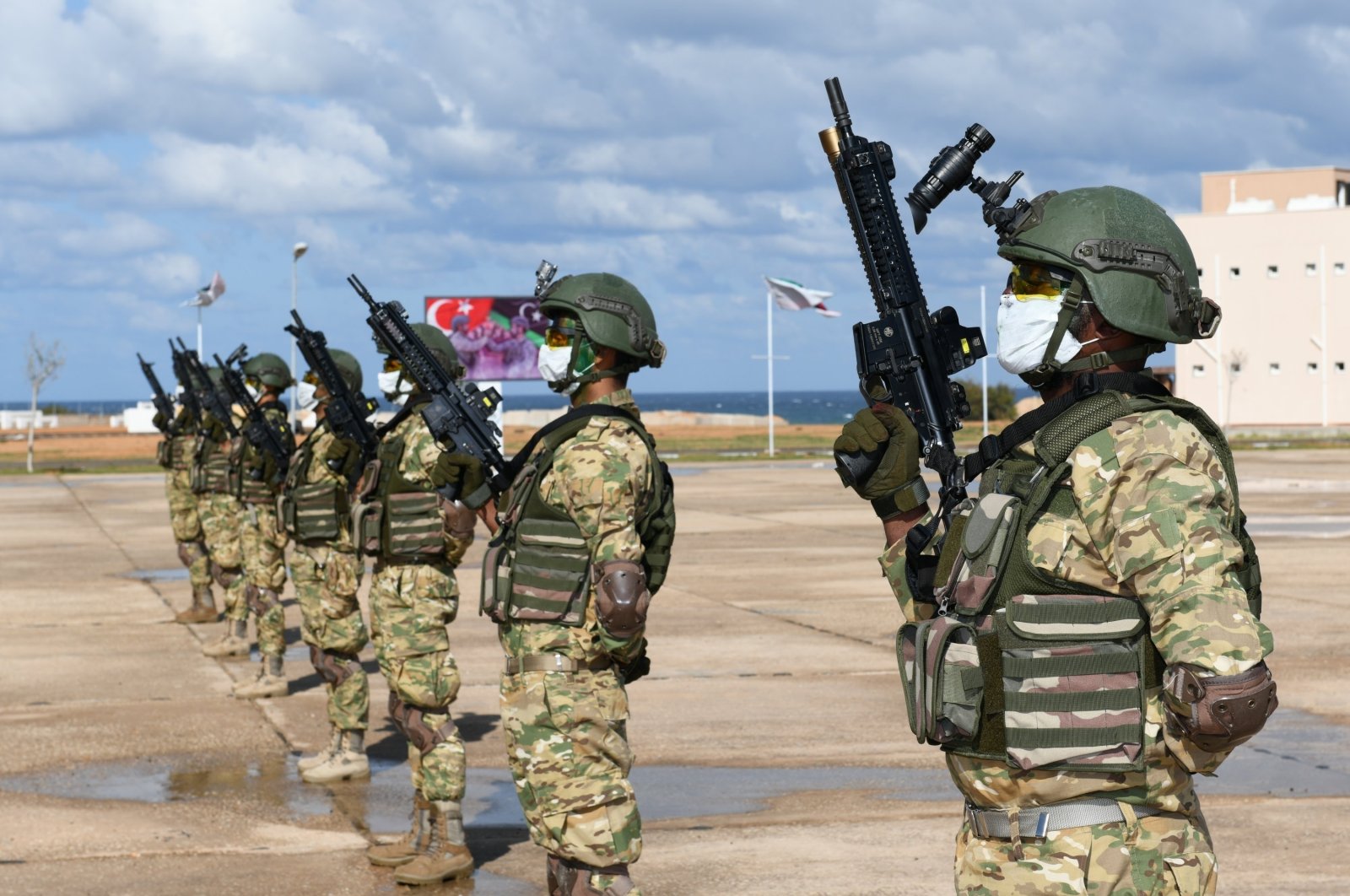"Turkish forces, the Wagner group in Libya can not be