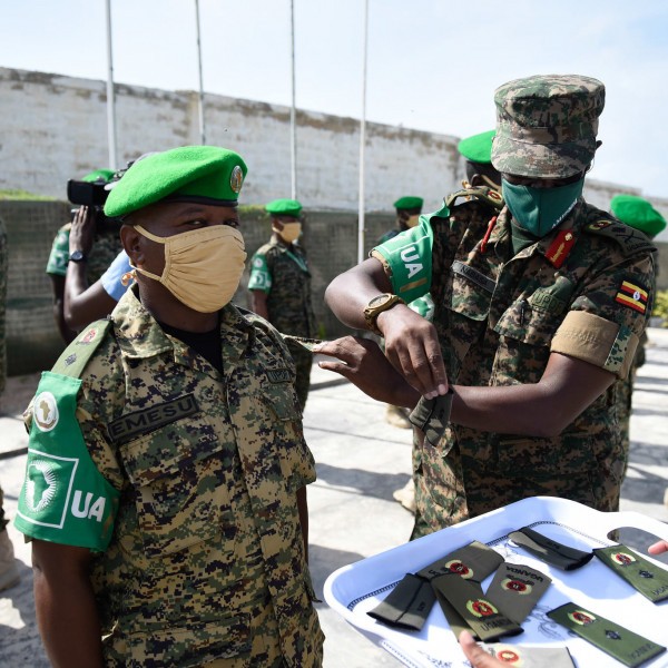 UPDF troops in Somalia serving under AMISOM are promoted