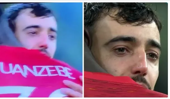 VIDEO: Bruno Fernandes Oo Oohin La Fadhiistay Garoonka Dhexdiisa