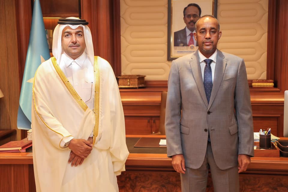 Wararkii ugu dambeeyay ee Ergayga Qatar ee dadaalka ka wada Muqdisho + Sawiro – Axadle