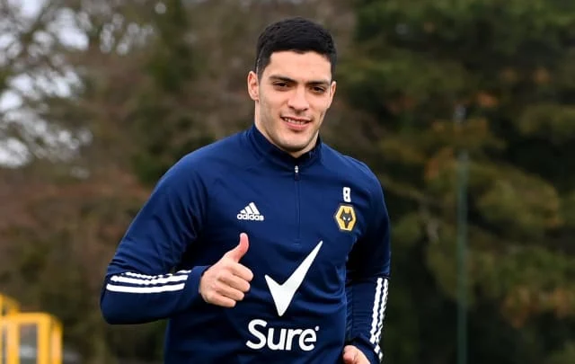 Wolves’ Raul Jimenez is making good progress from head damage