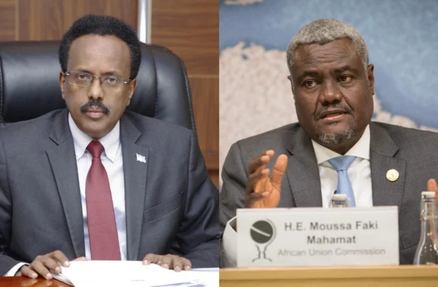 Xigasho: Farmaajo oo cadeeyay mowqifkiisa Moussa Faki iyo wararkii ugu dambeeyay – Axadle