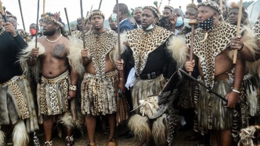 energetic throne of the new Zulu king