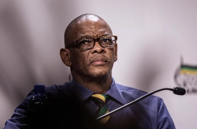 the ruling party, the ANC, is deeply divided